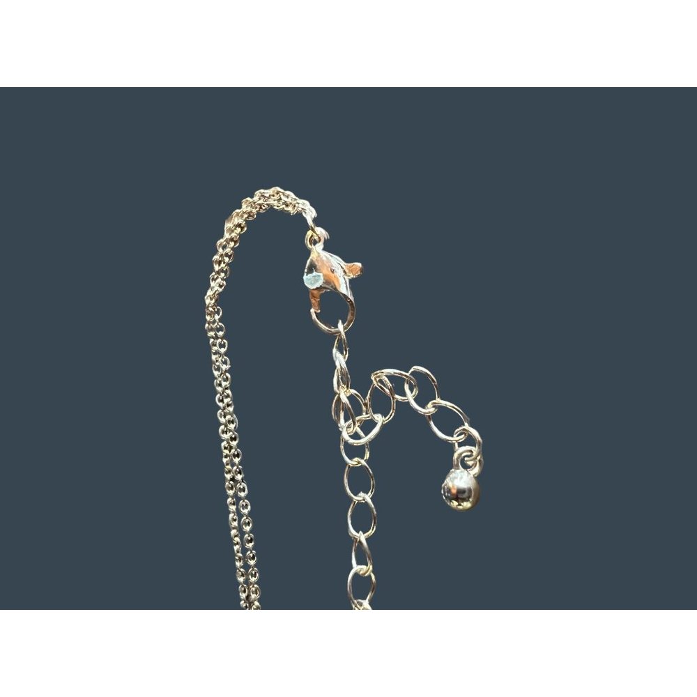 GH Bass Co Necklace Leaf Double Strand Layered Adjustable - Picture 5 of 11